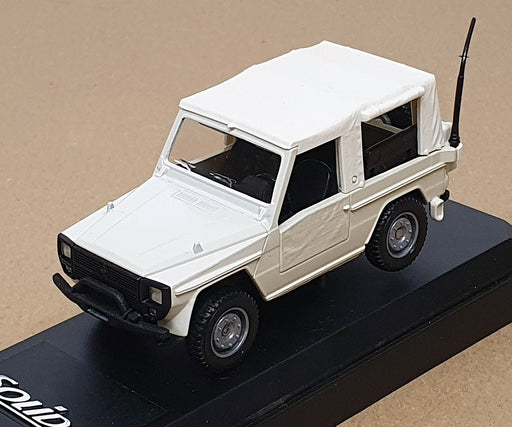Solido 1/43 Scale Diecast 1859 - Peugeot P4 Off Road Vehicle - Ivory