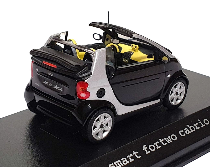 Dealership Model 1/43 Scale DS18926 - Smart Fortwo Cabrio - Black