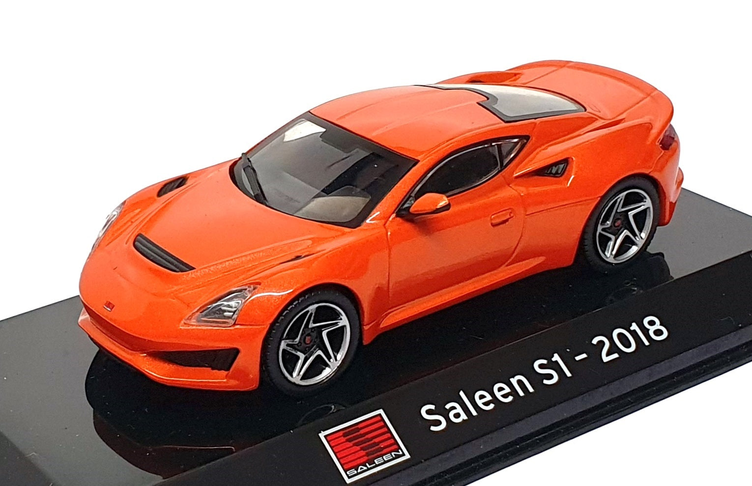 Panini 1/43 Scale Diecast PN03C - 2018 Saleen S1 - Met. Orange