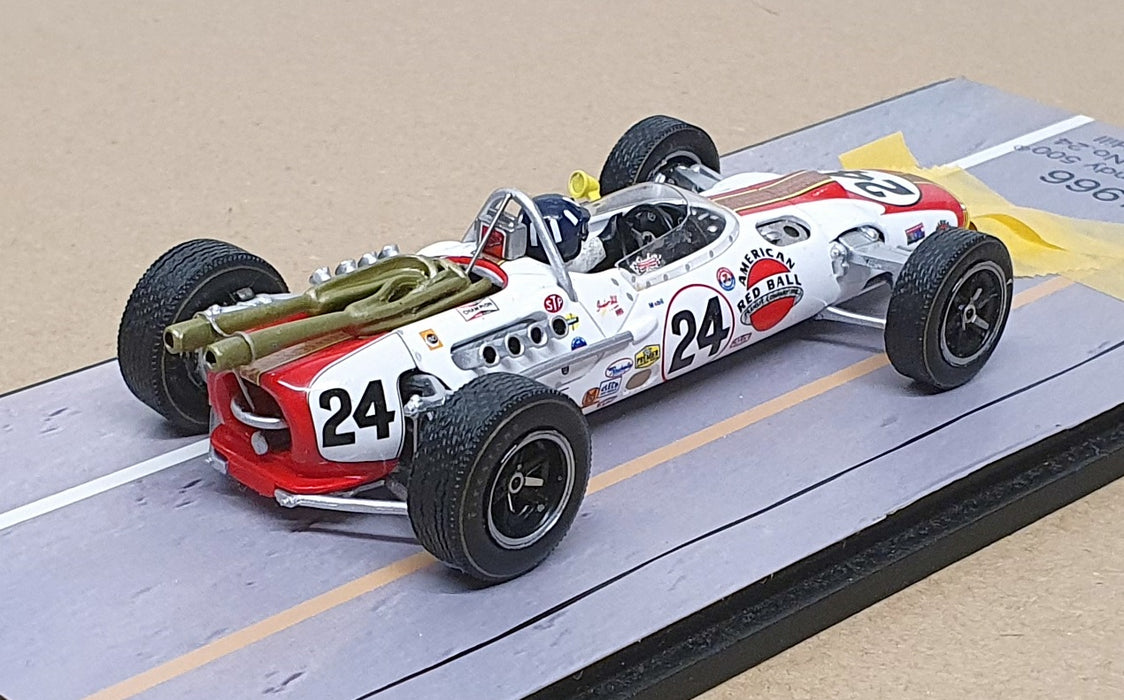 Spark 1/43 Scale 43IN66 - Lola T90 #24 Winner Indy 500 1966 G. Hill