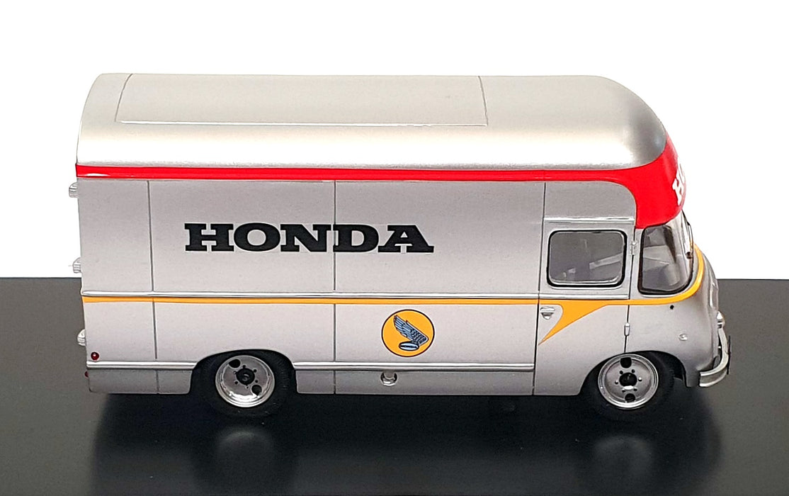 Spark 1/43 Scale S5948 - Citroen U23 F1 Honda Transporter Truck 1965 - Grey/Red