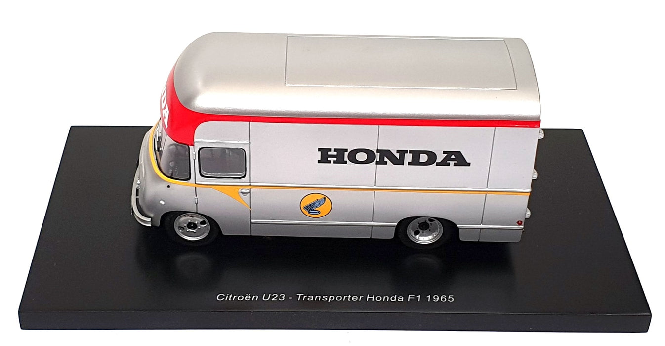 Spark 1/43 Scale S5948 - Citroen U23 F1 Honda Transporter Truck 1965 - Grey/Red