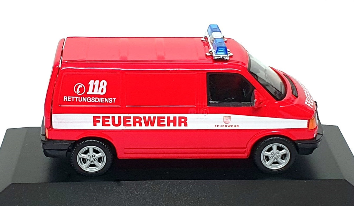 Altaya 1/43 Scale Diecast 18926H - Volkswagen Van Feuerwehr Fire - Red