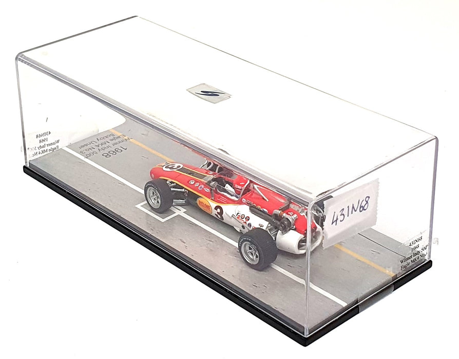 Spark 1/43 Scale 43IN68 - Eagle Mk4 #3 Winner Indy 500 1968 Bobby Unser