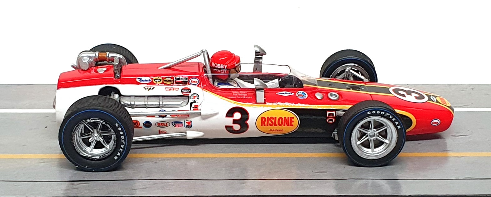 Spark 1/43 Scale 43IN68 - Eagle Mk4 #3 Winner Indy 500 1968 Bobby Unser