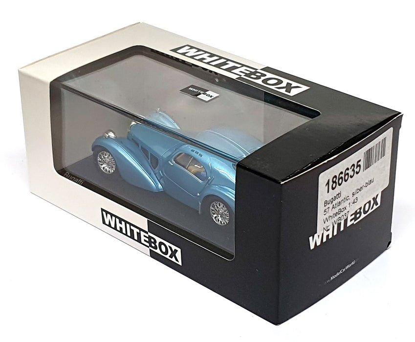 Whitebox 1/43 Scale WB037 - 1937 Bugatti Type 57 SC Atlantic - Met. Blue