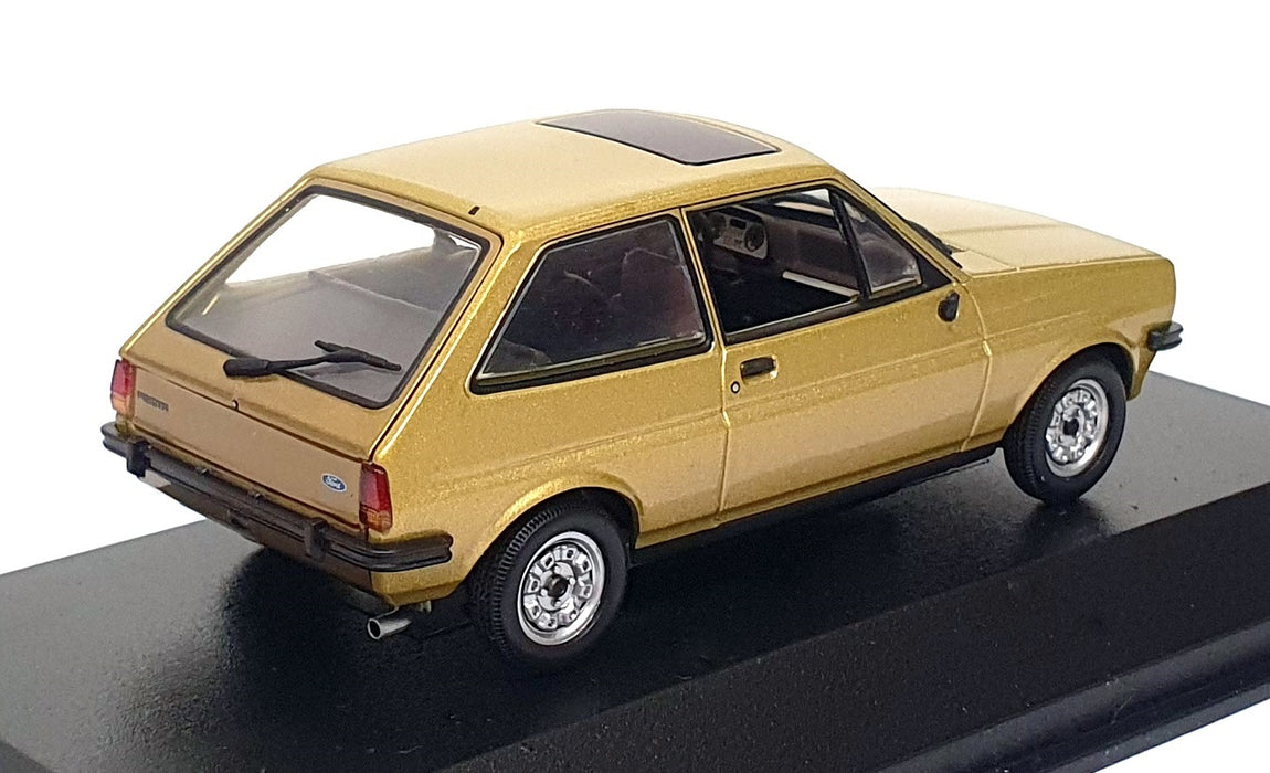 Minichamps 1/43 Scale 400 085100 - 1976 Ford Fiesta - Met. Gold