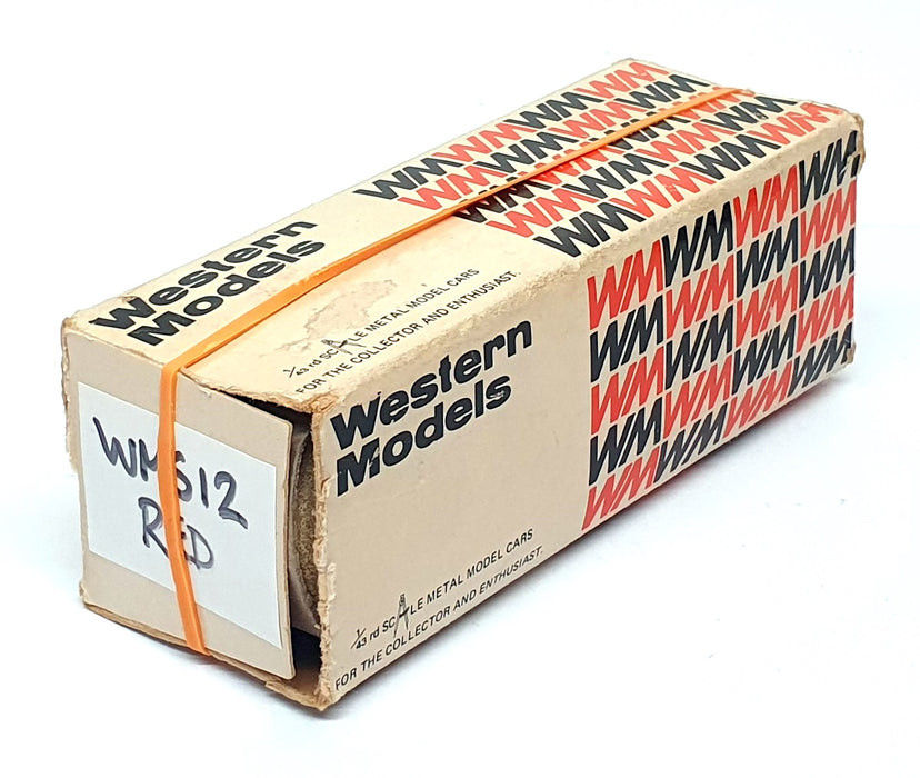 Western Models 1/43 Scale WMS12 - 1953 MG TF Midget - Red