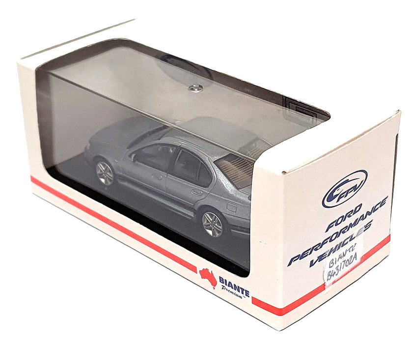 Biante 1/43 Scale Diecast B431702A - Ford GT Sedan - Mercury Silver