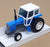 Joal Appx 11.5cm Long Diecast 250 - Ebro 6100 Tractor - Blue/White