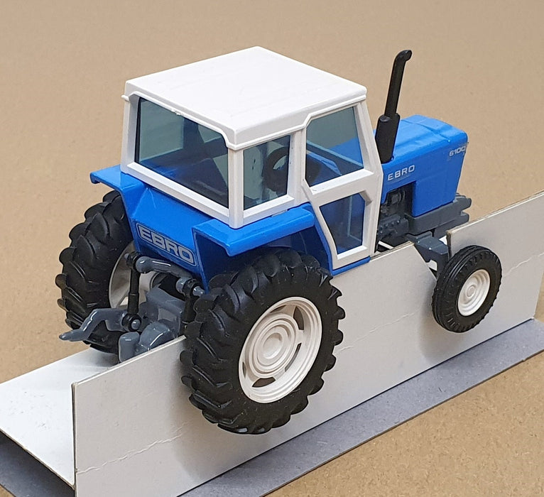 Joal Appx 11.5cm Long Diecast 250 - Ebro 6100 Tractor - Blue/White