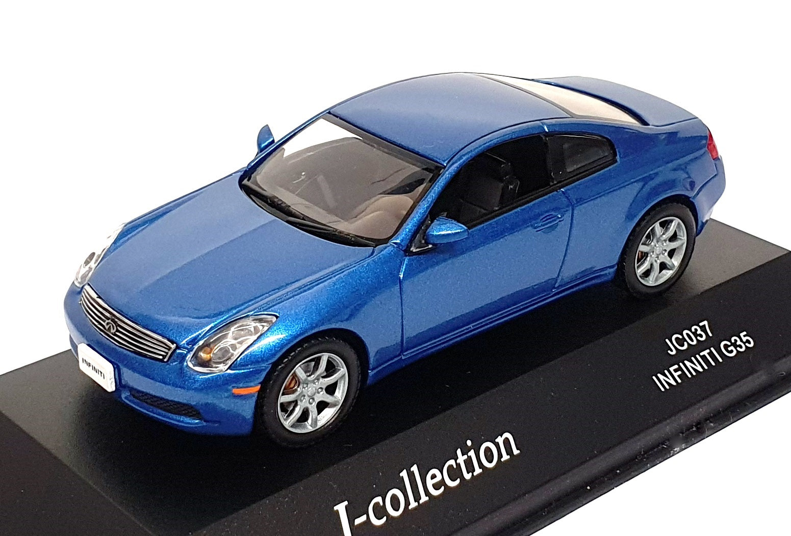 J Collection 1/43 Scale Diecast JC037 - Nissan Infiniti G35 - Blue