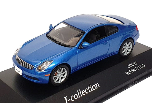 J Collection 1/43 Scale Diecast JC037 - Nissan Infiniti G35 - Blue