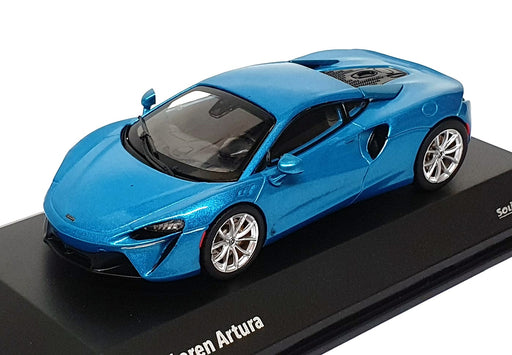 Solido 1/43 Scale Diecast S4313503 - 2022 McLaren Artura - Belize Blue
