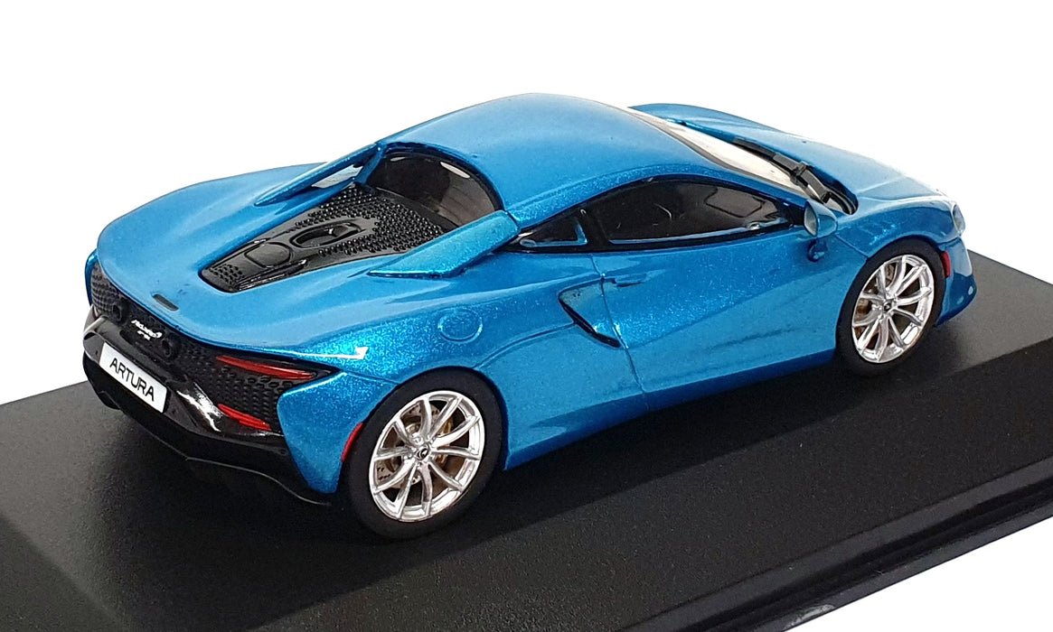 Solido 1/43 Scale Diecast S4313503 - 2022 McLaren Artura - Belize Blue