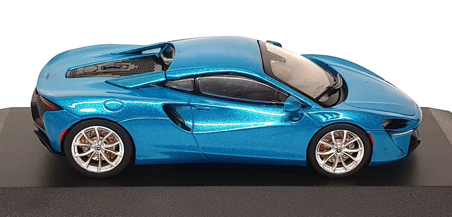 Solido 1/43 Scale Diecast S4313503 - 2022 McLaren Artura - Belize Blue