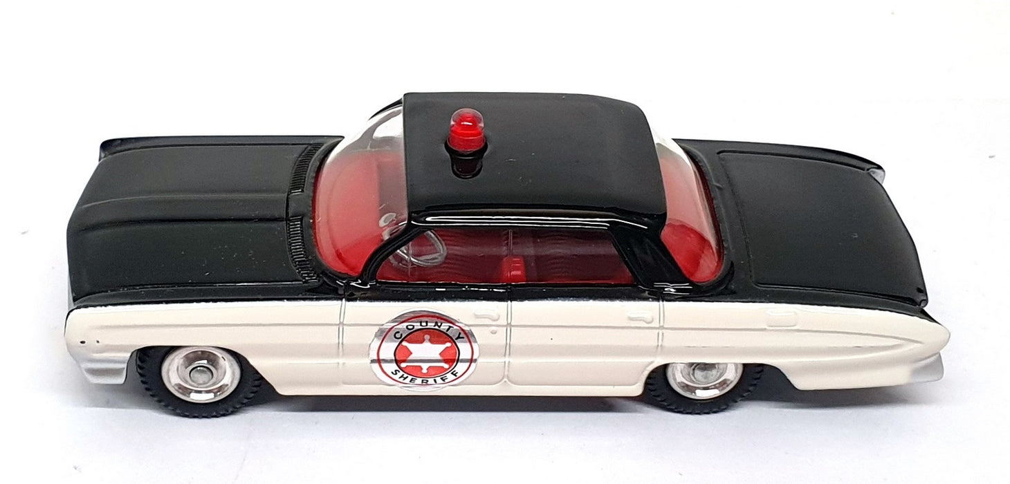 Corgi Toys Diecast Reissue 237 CD54321017 - Oldsmobile Sheriff Car - Black/White