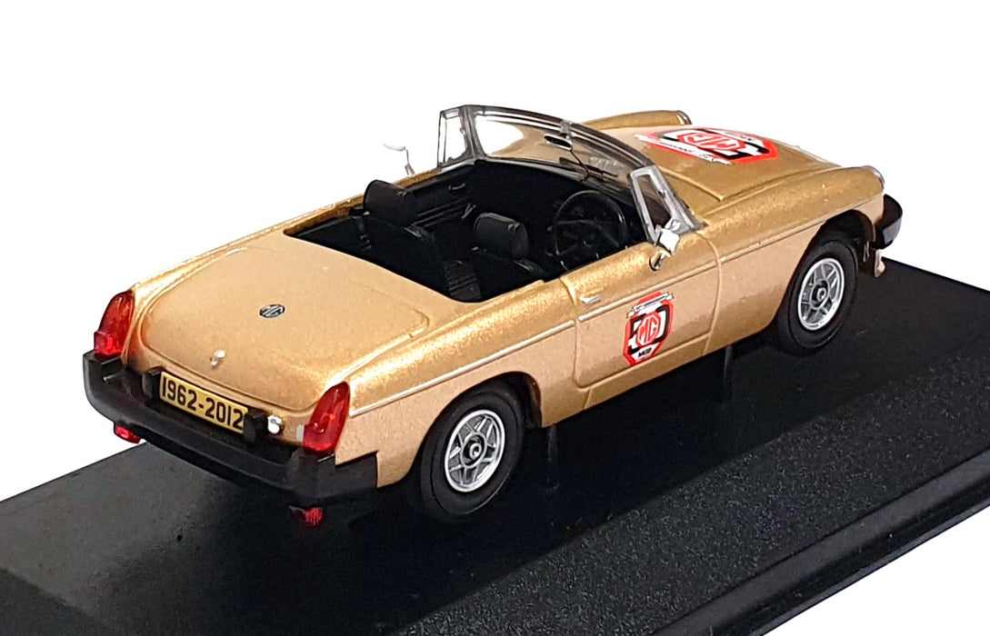Vanguards 1/43 Scale VA13000 - MG MGB 50th Anniversary Model - White Gold