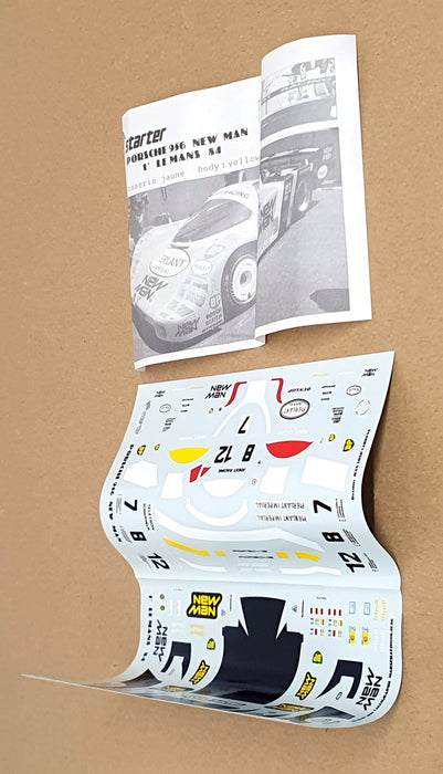 Starter 1/43 Scale Kit STK01A - Porsche 956 New Man Le Mans 1984 (3 Versions)