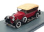 Neo 1/43 Scale NEO44630 - 1930 Packard 733 Std. 8 Sport Phaeton - Dk. Red
