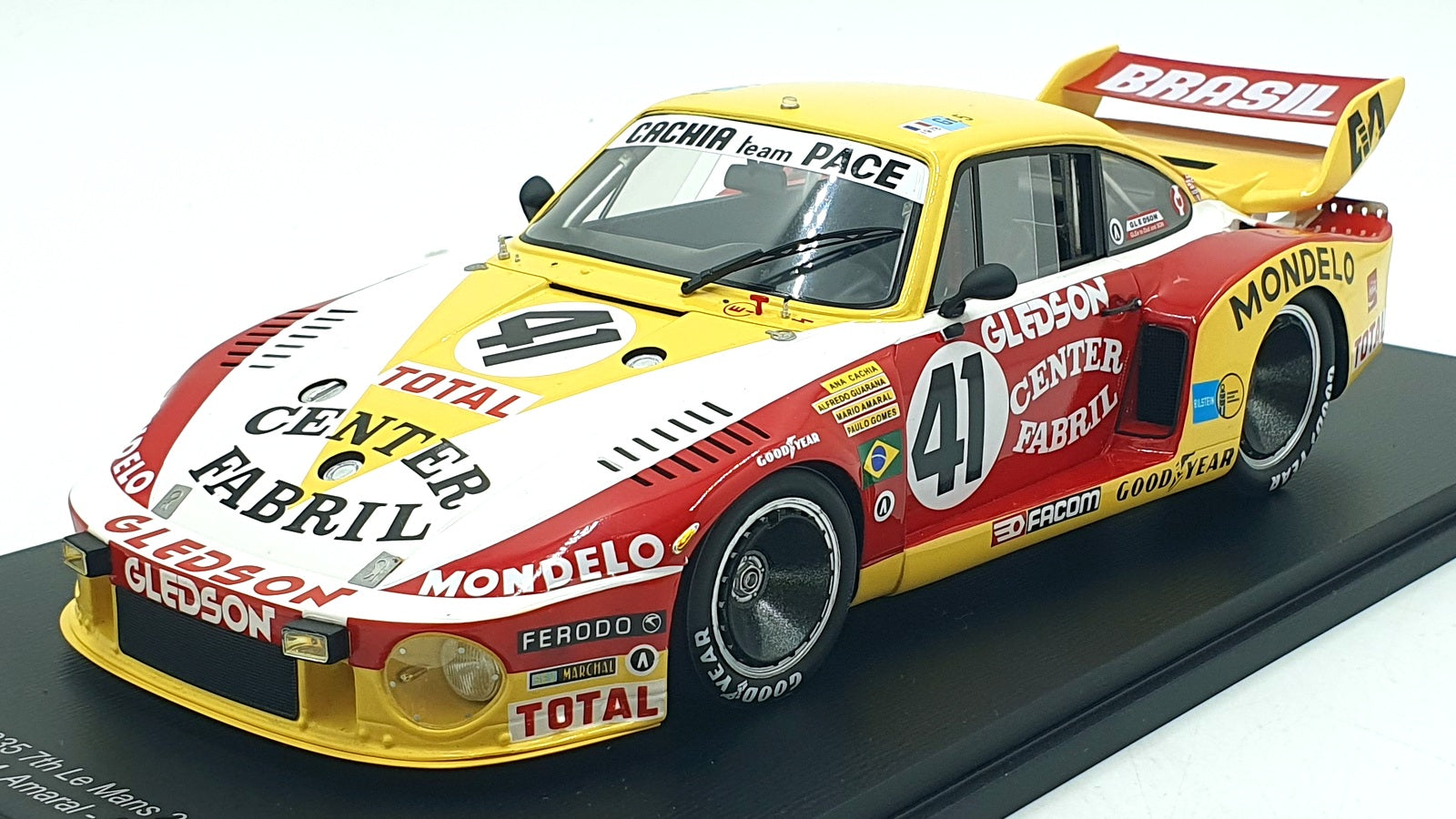 Spark 1/18 Scale 18S633 - Porsche 935 7th Le Mans 24Hr 1978 #41