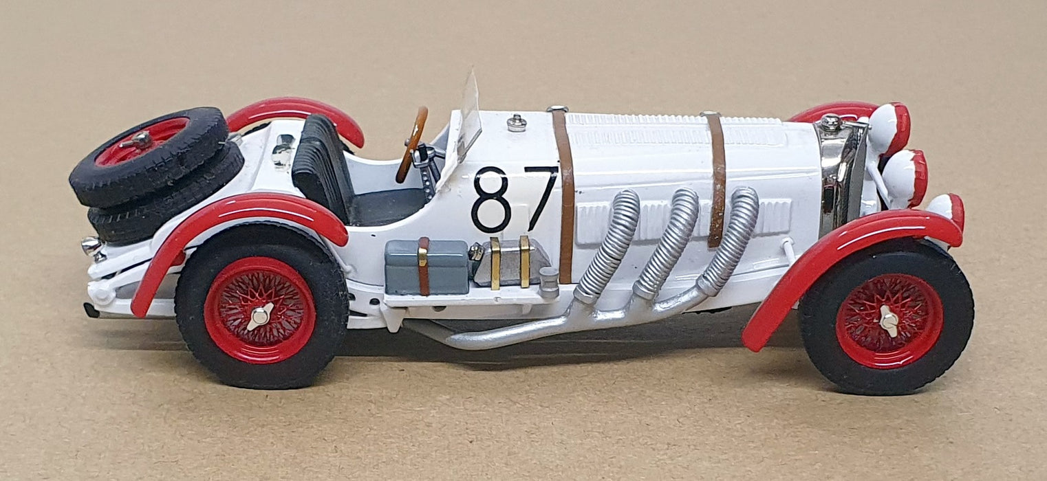 Unknown Brand 1/43 Scale LIB037 - Mercedes Benz SSKL 1st #87 Mille Miglia 1931