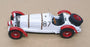 Unknown Brand 1/43 Scale LIB037 - Mercedes Benz SSKL 1st #87 Mille Miglia 1931
