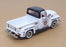 Matchbox 1/43 Scale YRS06-M - 1955 Ford F-100 Pickup Red Crown - White
