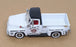 Matchbox 1/43 Scale YRS06-M - 1955 Ford F-100 Pickup Red Crown - White