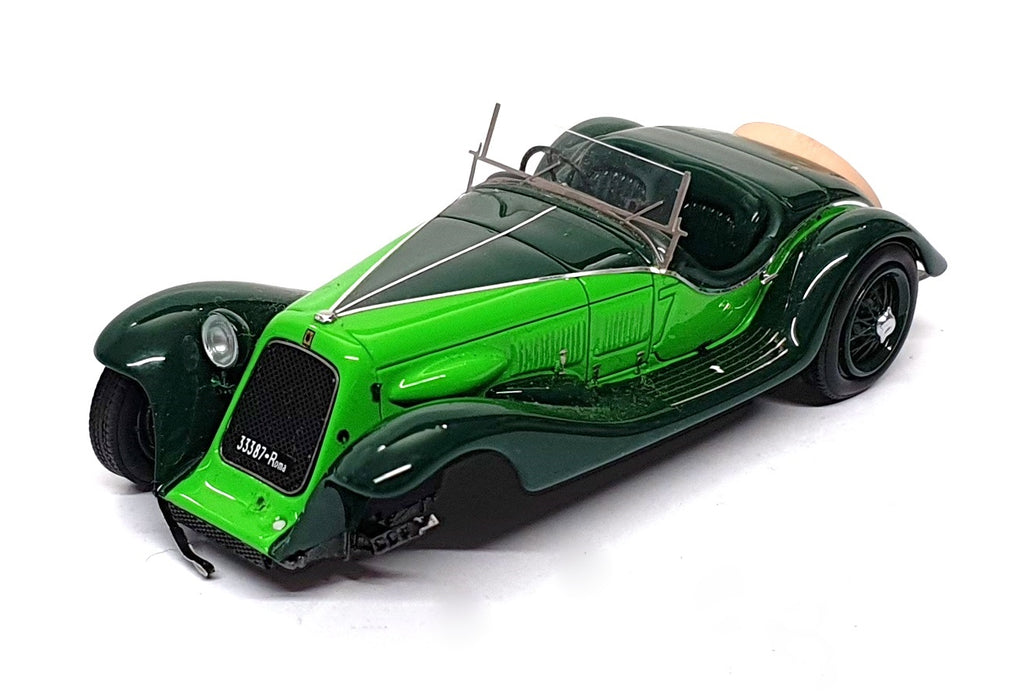Matrix 1/43 Scale LIB041 - Maserati V4 Sport 16 Cilindri Zagato - 2-Tone Green
