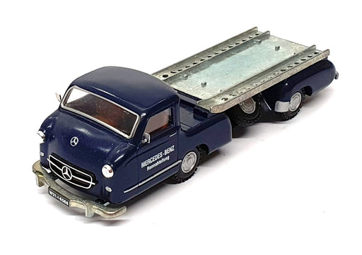 Conrad 1/43 Scale LIB038 - 1955 Mercedes Benz Race Car Transporter - Blue