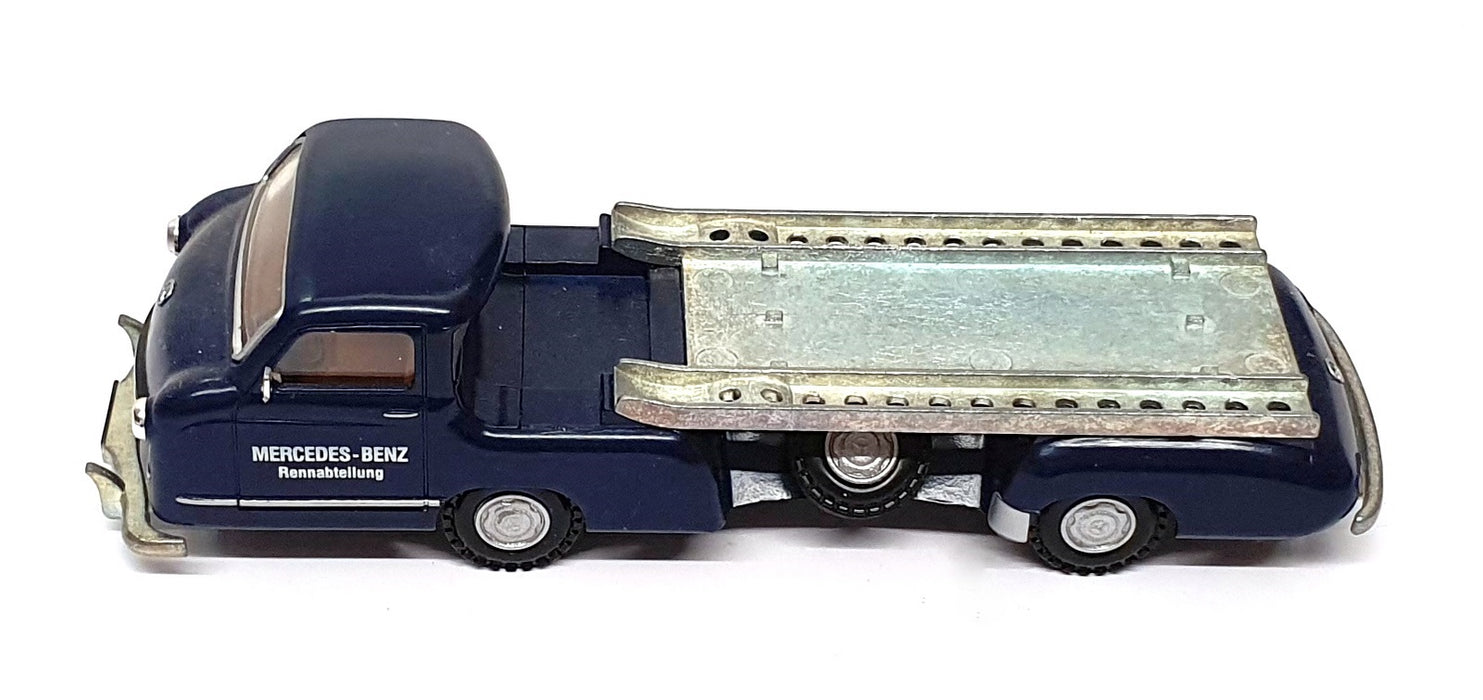 Conrad 1/43 Scale LIB038 - 1955 Mercedes Benz Race Car Transporter - Blue