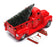 Unbranded 28919 - 21.5cm Long Metal Christmas Pick Up Truck - Red