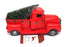 Unbranded 28919 - 21.5cm Long Metal Christmas Pick Up Truck - Red
