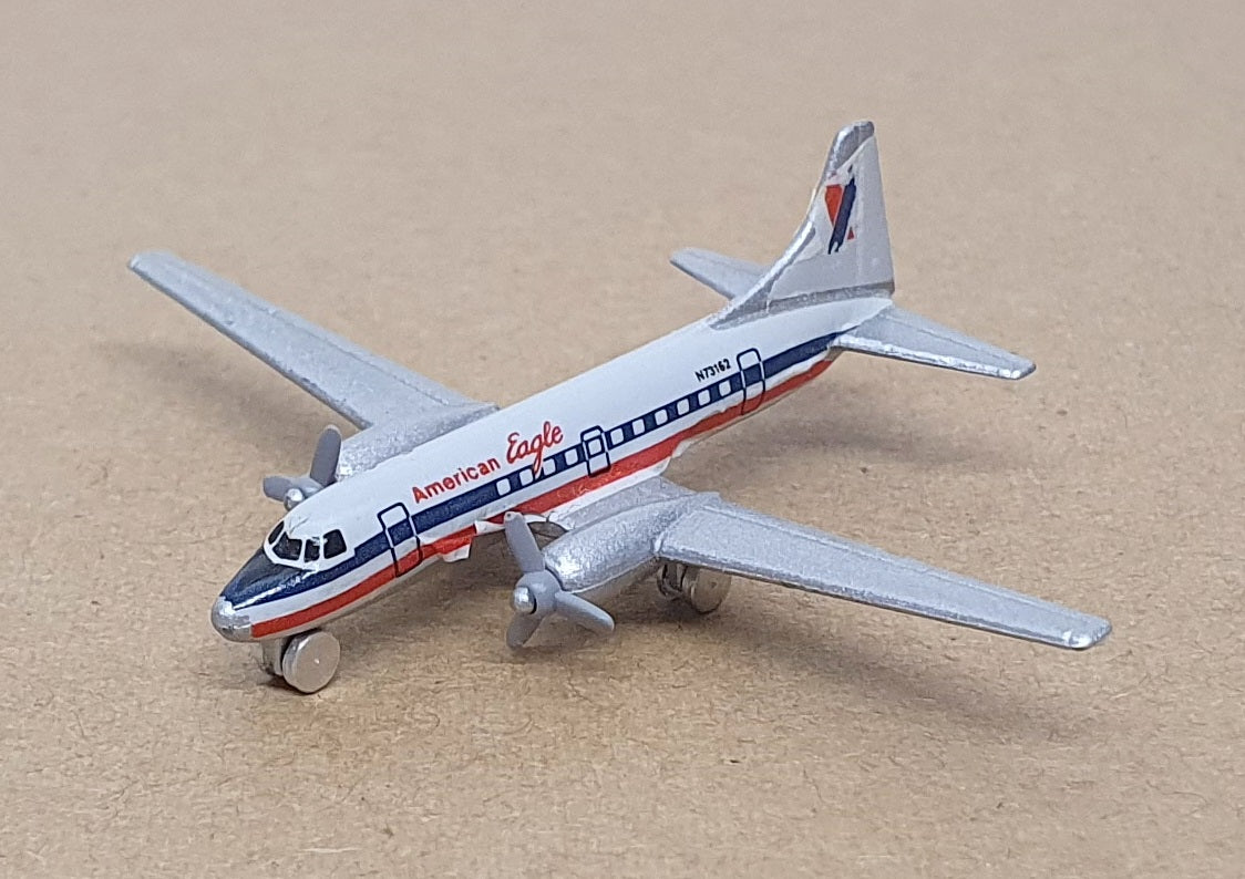 Schabak 1/600 Scale 933/29 - Convair CV 440 American Eagle Aircraft N73162