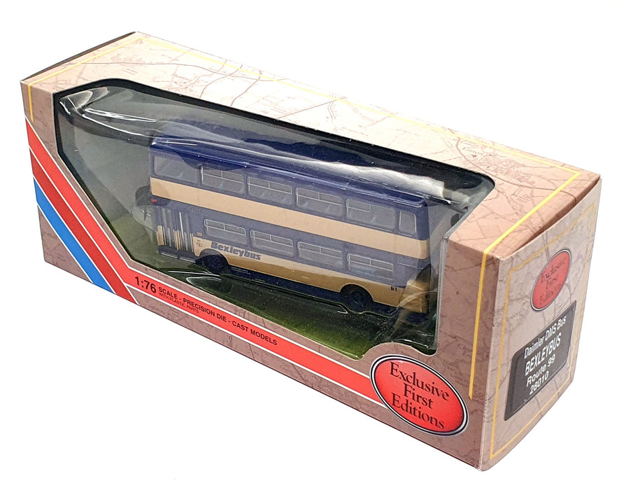EFE 1/76 Scale 28010 - Daimler DMS Bus Bexleybus Rt. 99 - Dk. Blue/Cream