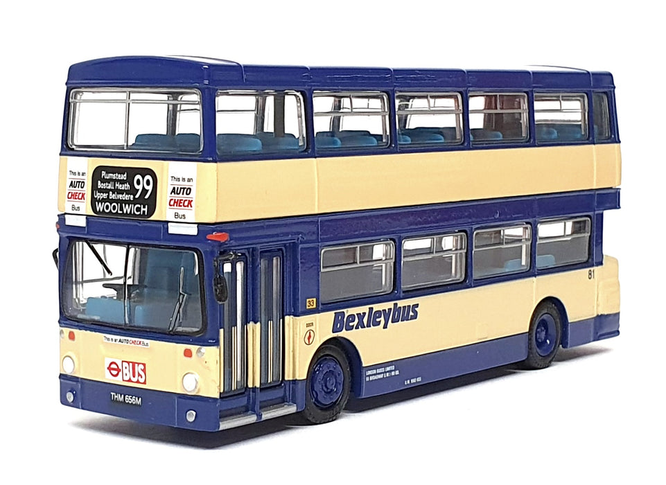 EFE 1/76 Scale 28010 - Daimler DMS Bus Bexleybus Rt. 99 - Dk. Blue/Cream