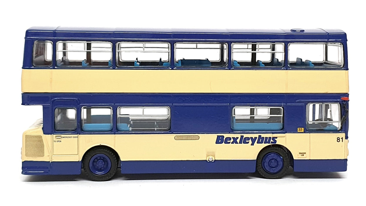 EFE 1/76 Scale 28010 - Daimler DMS Bus Bexleybus Rt. 99 - Dk. Blue/Cream