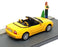 Grani & Partners 1/43 Scale DIR118 - 2001 Maserati Spyder 3200 Diorama - Yellow