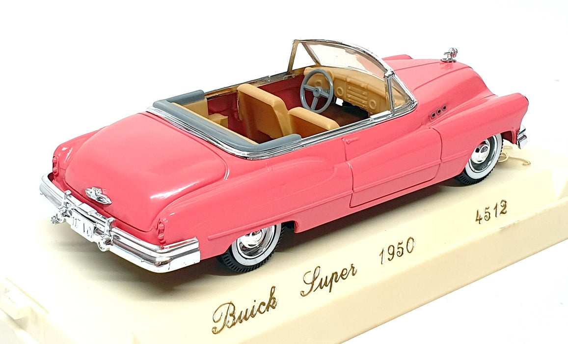 Solido 1/43 Scale Diecast 4512 - 1950 Buick Super - Pink/Beige Seats