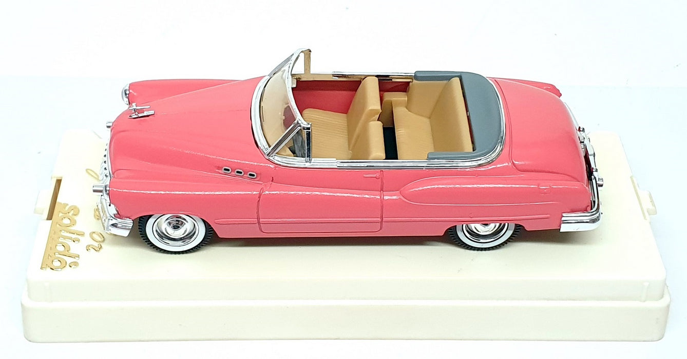 Solido 1/43 Scale Diecast 4512 - 1950 Buick Super - Pink/Beige Seats