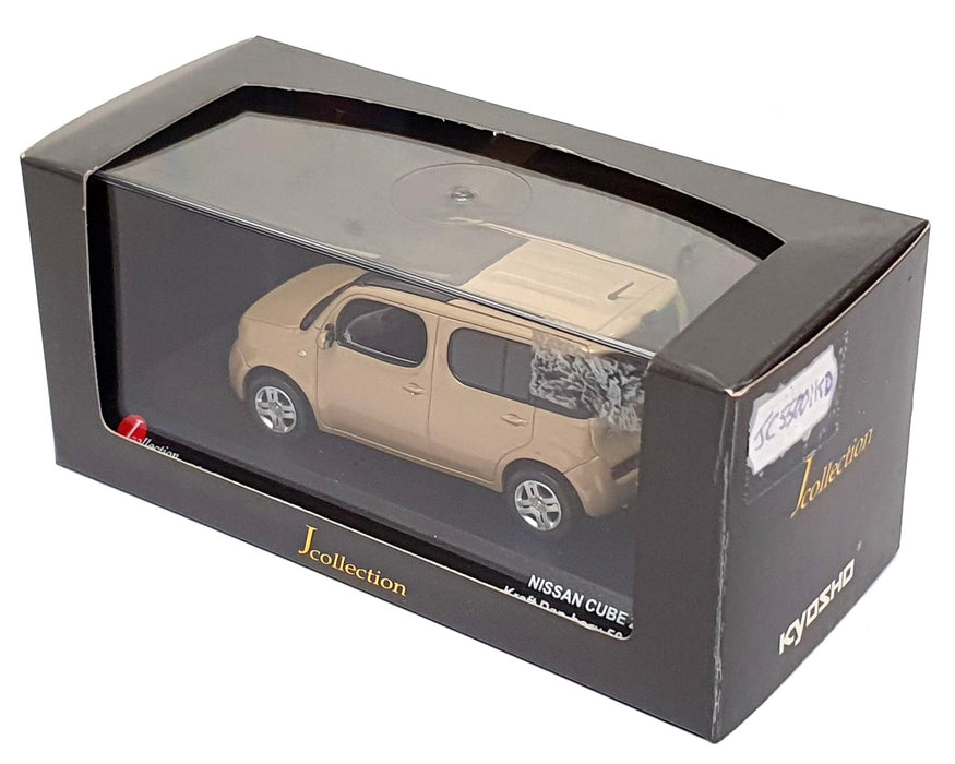 Kyosho 1/43 Scale JC55001KD - 2009 Nissan Cube - Kraft Dan-boru Beige