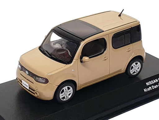 Kyosho 1/43 Scale JC55001KD - 2009 Nissan Cube - Kraft Dan-boru Beige