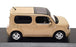 Kyosho 1/43 Scale JC55001KD - 2009 Nissan Cube - Kraft Dan-boru Beige