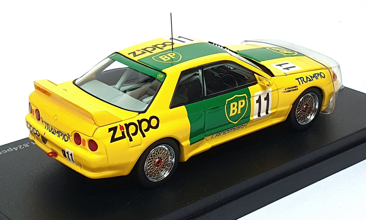 Kyosho 1/43 Scale 03225E - Nissan Skyline GT-R BNR32 BP Oil Trampio GT-R #11