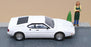DeAgostini 1/43 Scale DIR121 - BMW M1 Diorama - White
