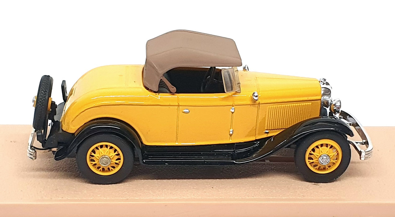 Eligor 1/43 Scale Diecast 1201 - 1932 Ford V8 Roadster Capote - Yellow