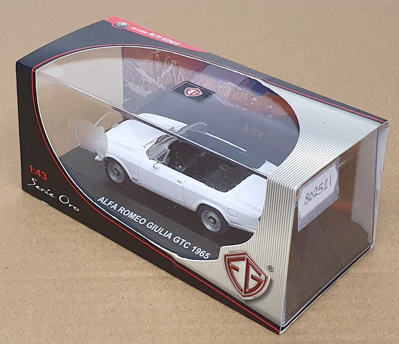 Edison Giocattoli 1/43 Scale 802521 - 1965 Alfa Romeo Giulia GTC - White