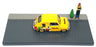 Solido 1/43 Scale DIR122 - 1963 Seat 600D Diorama - Yellow