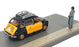 Solido 1/43 Scale DIR123 - 1965 Seat 800 Taxi Diorama - Black/Yellow